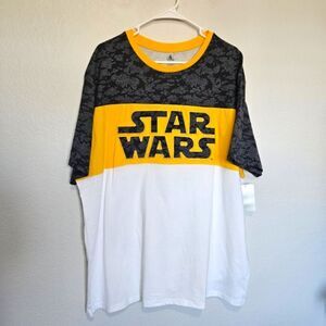 NWT Disney | Star Wars Rebel Graphic Tee Colorblock T-Shirt, Men's XXL